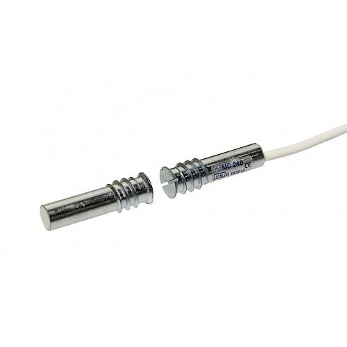 MC 240-10LSZH Alarmtech MC 240-10-LSZH Contact magnétique encastré, NC, 10m Câble sans halogène